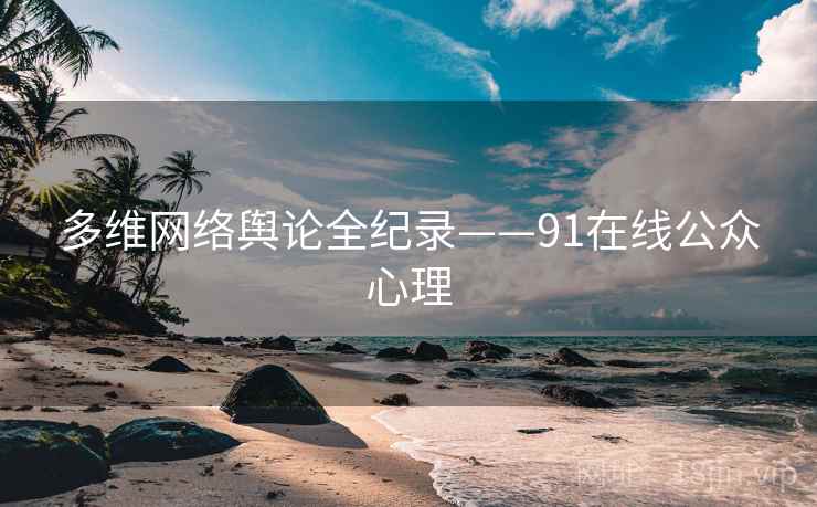 多维网络舆论全纪录——91在线公众心理